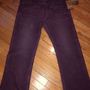 Men’s New True Religion Jeans in Passion purple